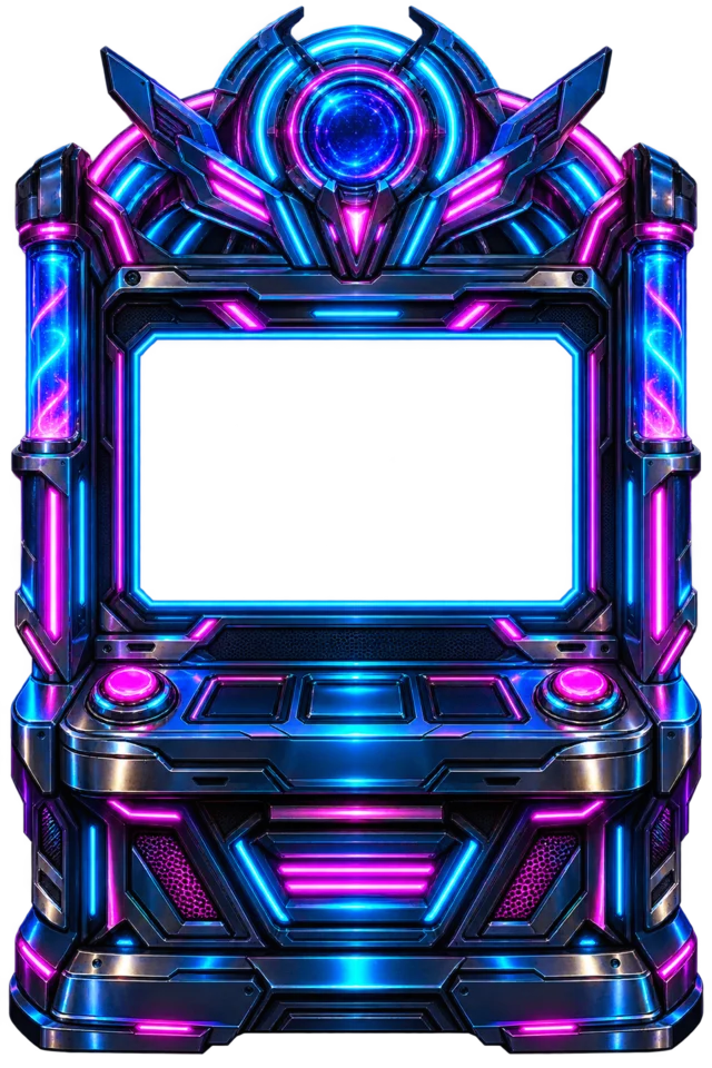 Neon Nights cabinet artwork